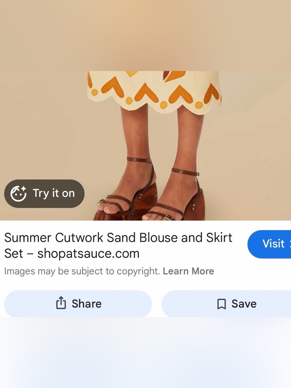 Farm Rio: SUMMER CUTWORK
SAND SKIRT - Picture 13 of 15